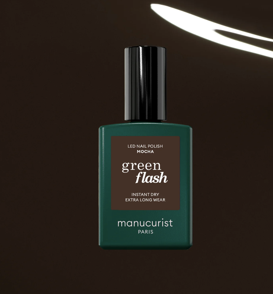 Vernis Semi-Perm. Green Flash - MOCHA- Manucurist   