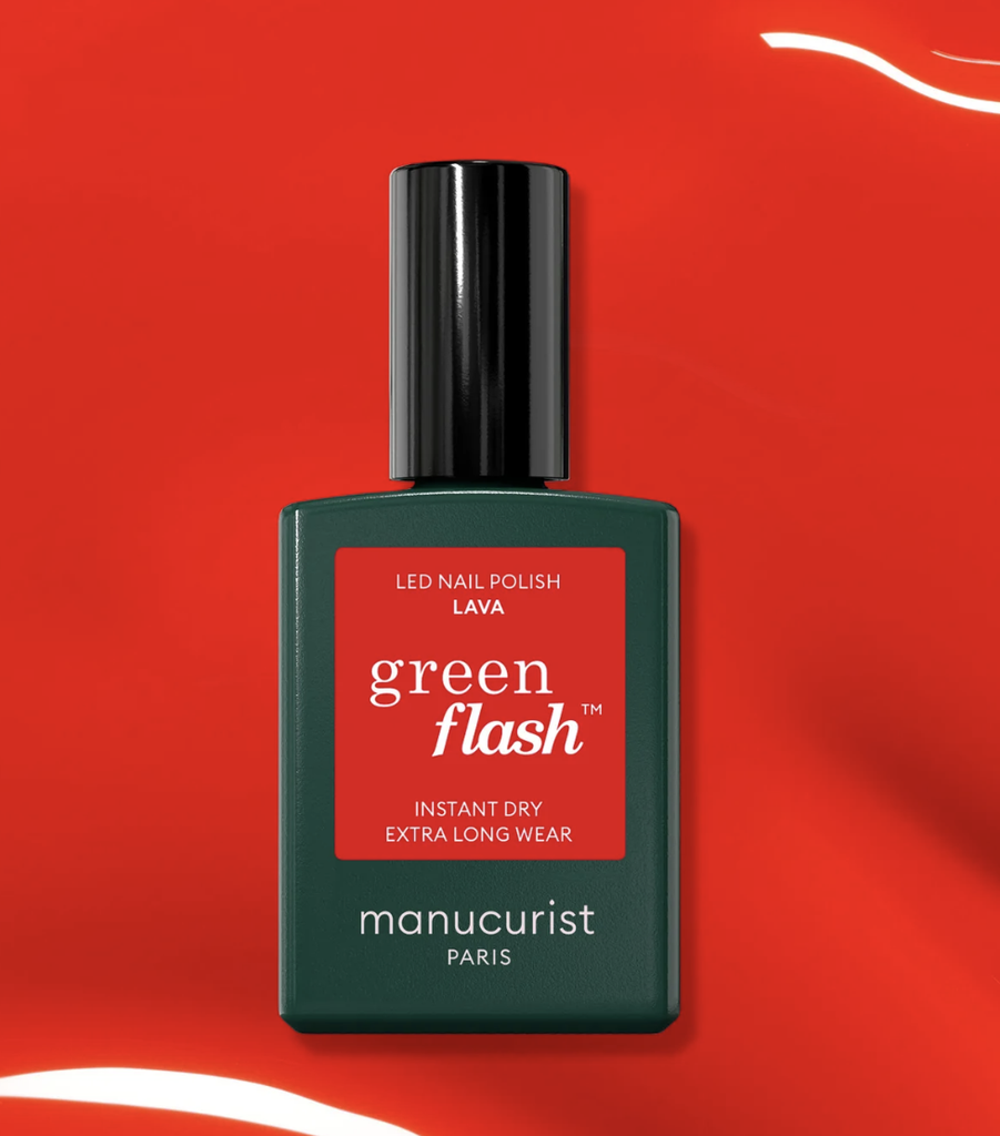 Vernis Semi-Permanent Green Flash - LAVA - Manucurist 