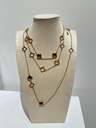  Collier Trèfle Vert- C4 - Collection PAL    