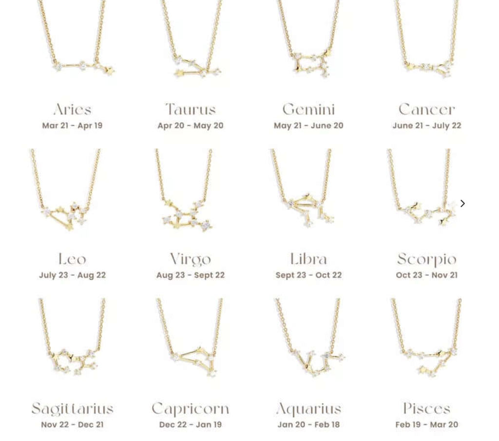 Collier -  Signe Astro - Collection PAL  