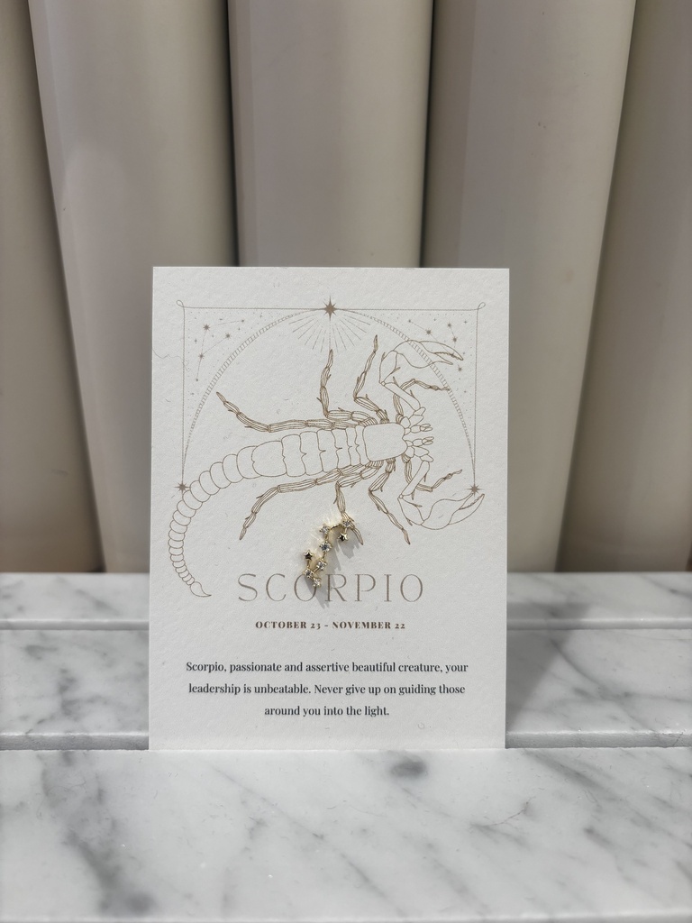 BO -  Signe Astro - Scorpion - Collection PAL     