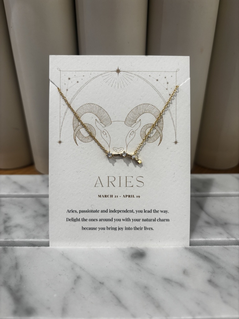 Collier Bélier -  Signe Astro - Collection PAL    