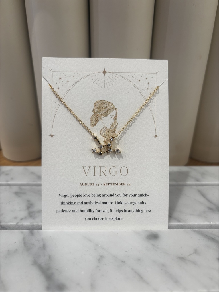 Collier Vierge -  Signe Astro - Collection PAL         