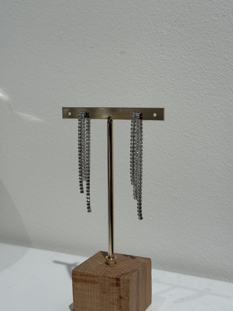 BO - Pendants strass silver - Collection PAL    