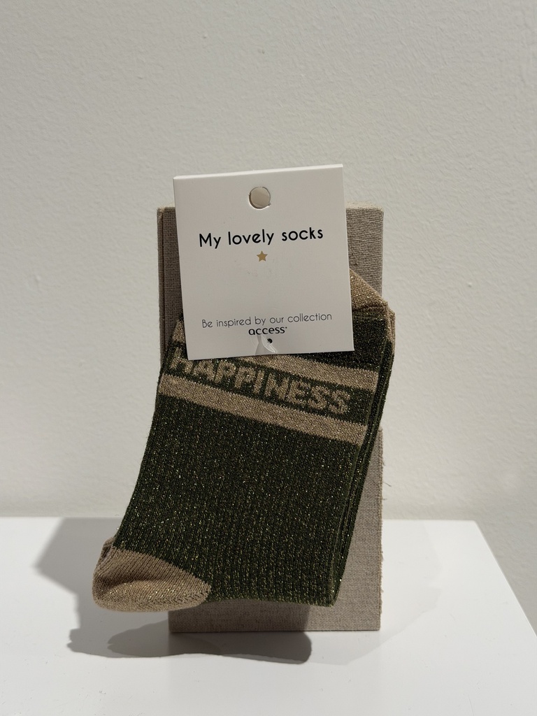 Chausettes  pailletées - Happiness