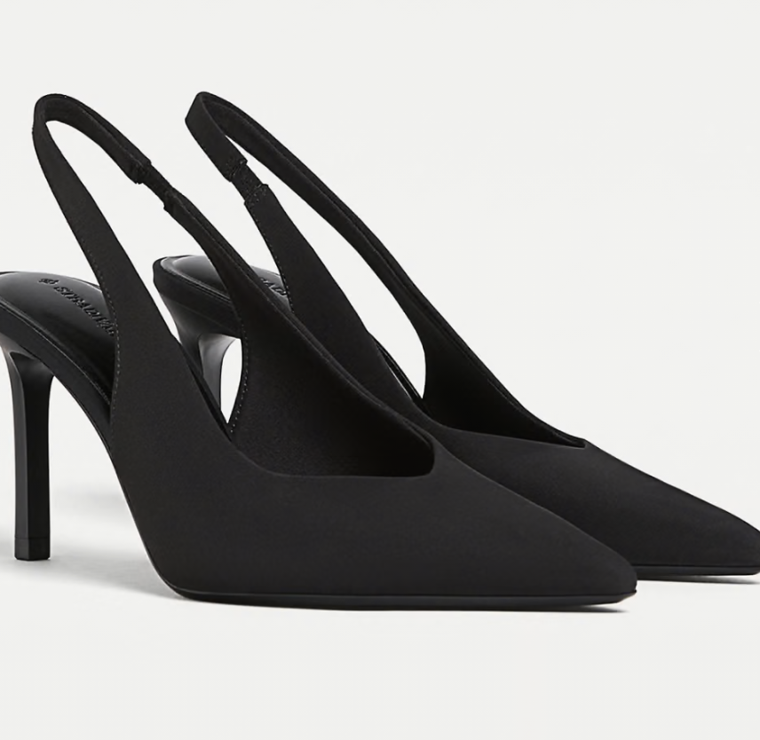 Talons escarpins noirs - taille 39 - T37