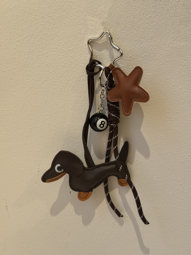 Porte-clefs - Chien & étoile