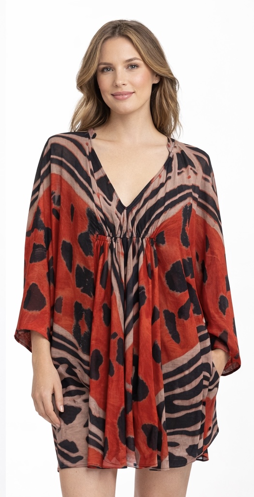 DVF - Tunique rouge - P0028