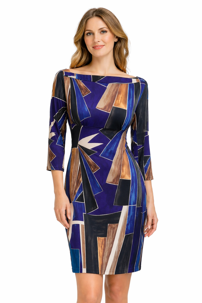 DVF - Robe bleue - P0027