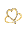 BAGUE TWIN HEARTS - MYA BAY 