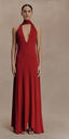 MESHKI - Robe Juliet Maxi Rouge - T38/40 - P0040