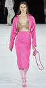 LUXE - JACQUEMUS - jupe rose cut-out - P0044