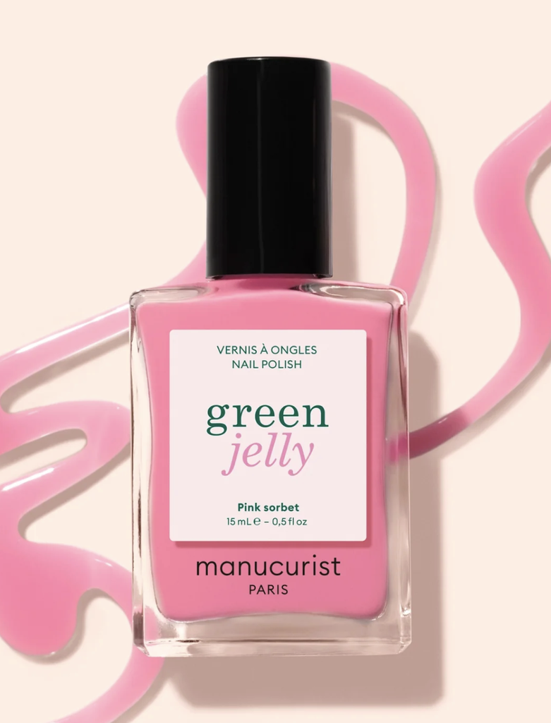 Vernis Green Jelly - PINK SORBET - Manucurist  