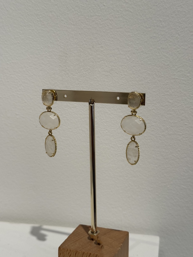 BO -  Boucle Perles Balnches - Collection PAL   