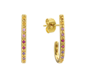 BOUCLE D'OREILLE -  RAINBOW LONG DELHI - MYA BAY  