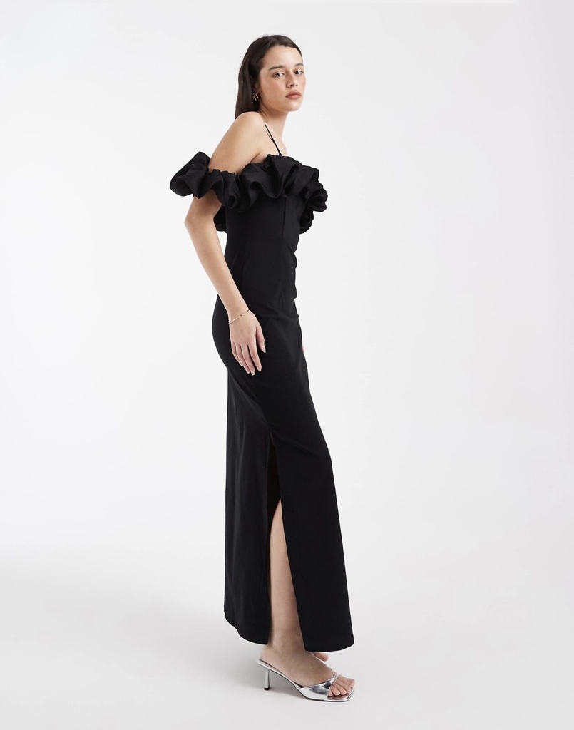 Robe Bustier Noir - T40 - P0069