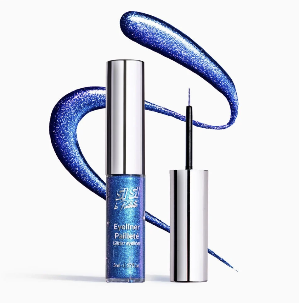 Eyeliner Pailletée - BLEU- SISI LA PAILLETE   
