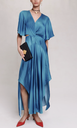 MAJE - Robe Midi Satinée - T36 - P0075