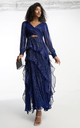 Robe Maxi Bleu  - T36 - P0079