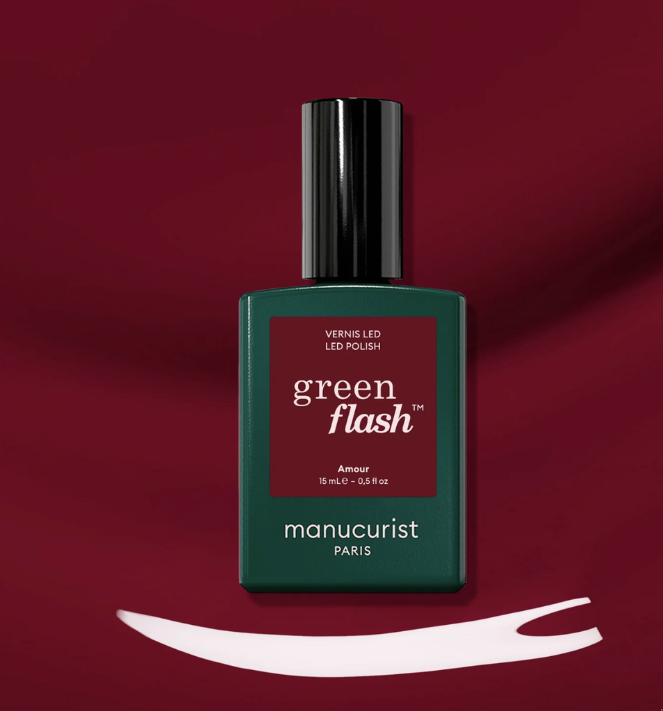 Vernis Semi-Permanent Green Flash - AMOUR - Manucurist 