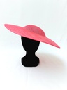 T&O CONCEPT - Chapeau Rose Uni Framboise - A549