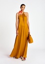 ESSENTIEL - Robe Maxi OCRE - C02785