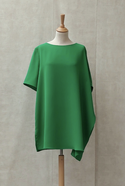LUXE - NATAN - Robe Mini verte  - T42/44 - C02838