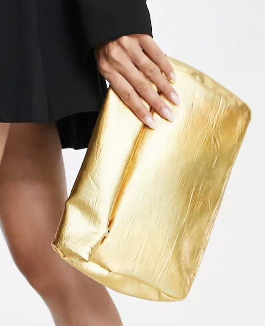 Sac Pochette Doré - A839