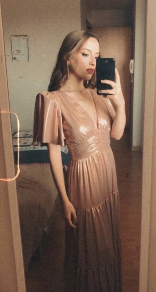 ANIYE BY - Robe Midi or rose - T36 - C03009