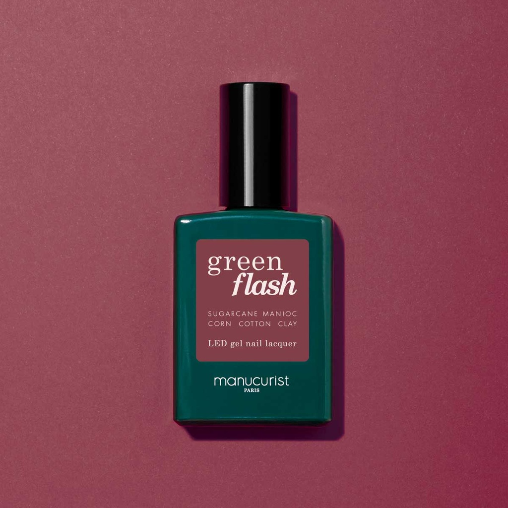 Vernis semi-permanent Green Flash Victoria Plum - Manucurist