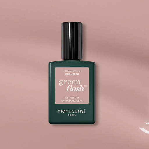 Vernis semi-permanent Green Flash Shell Beige - Manucurist
