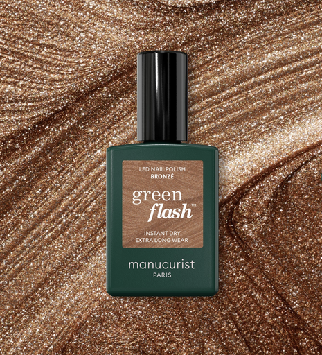 [26506] Vernis Semi-Permanent Green Flash - BRONZE - Manucurist