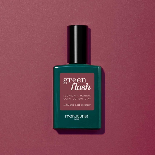 [26514] Vernis semi-permanent Green Flash Victoria Plum - Manucurist