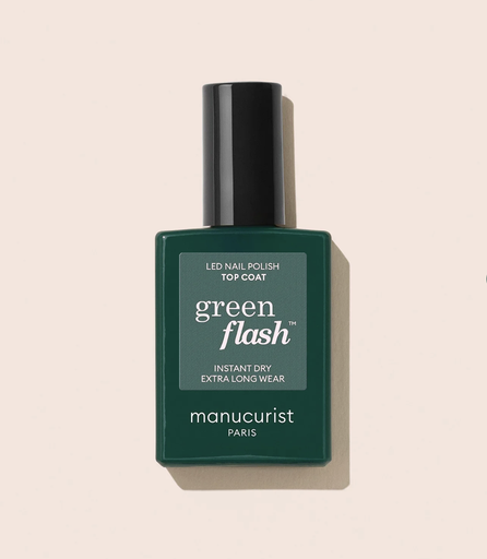 [26525] Top Coat Semi-Permanent Green Flash - Manucurist