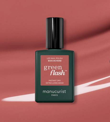[26759] Vernis Semi-Permanent Green Flash - BOIS DE ROSE - Manucurist