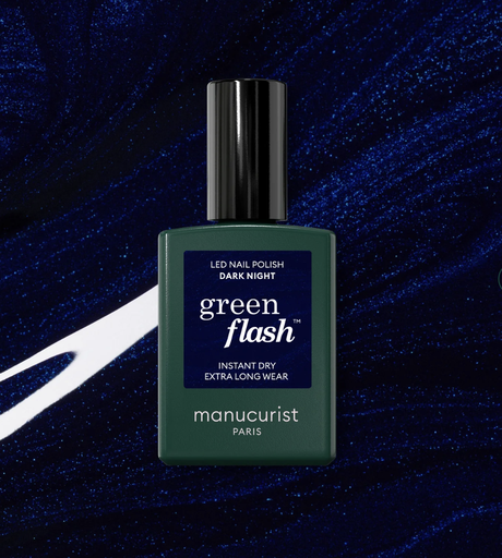 [26793] Vernis Semi-Permanent Green Flash - DARK NIGHT - Manucurist