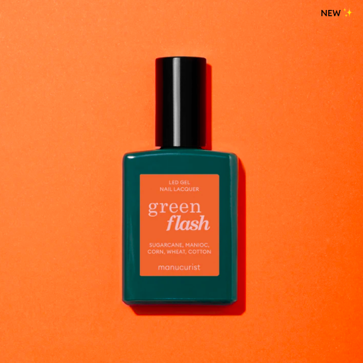 [27044] Vernis Semi-Permanent Green Flash - ACID ORANGE - Manucurist