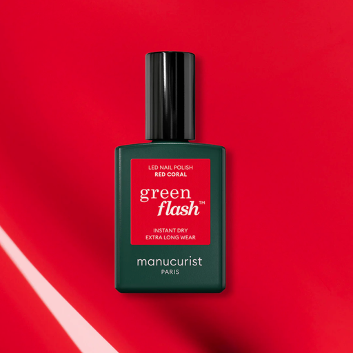 [27047] Vernis semi-permanent Green Flash Red Coral - Manucurist