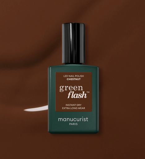 [36062] Vernis Semi-Permanent Green Flash - CHESTNUT - Manucurist