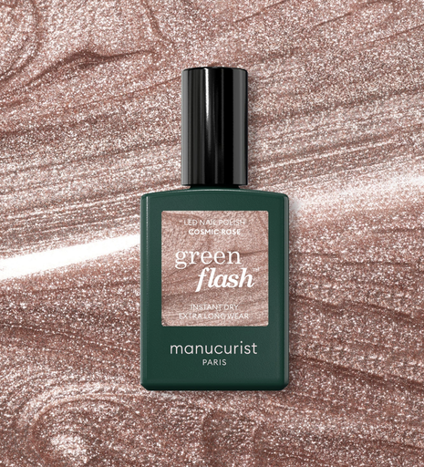 [36086] Vernis Semi-Permanent Green Flash - COSMIC ROSE - Manucurist