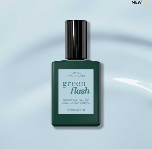 [38023] Vernis semi-permanent green flash Light Blue - Manucurist