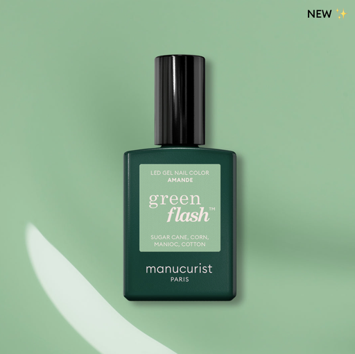 [41287] Vernis semi-permanent green flash AMANDE - MANUCURIST