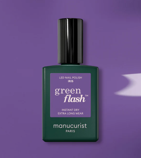 [45232] Vernis semi-permanent green flash Iris- MANUCURIST
