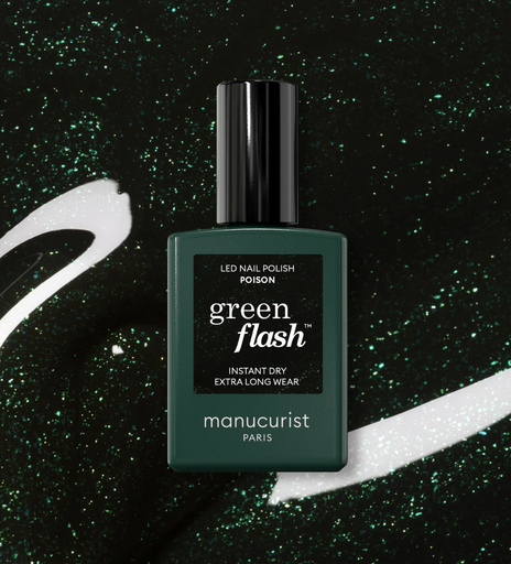 [48981] Vernis Semi-Permanent Green Flash - POISON - Manucurist