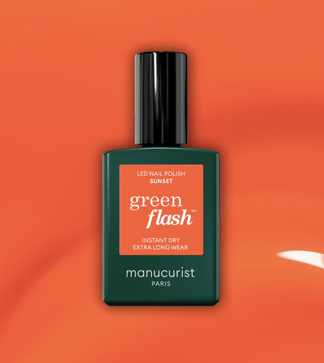 Vernis Semi-Permanent Green Flash - SUNSET - Manucurist