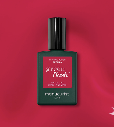 Vernis Semi-Permanent Green Flash - FUSHIA - Manucurist