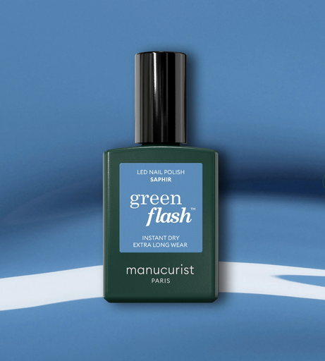 Vernis Semi-Permanent Green Flash - SAPHIR - Manucurist