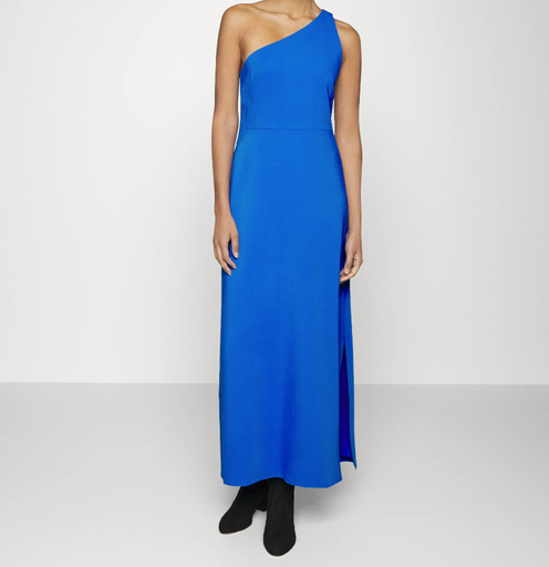 [CO3110] Robe Midi de Cocktail - Cobalt Blue - T34 - C03110