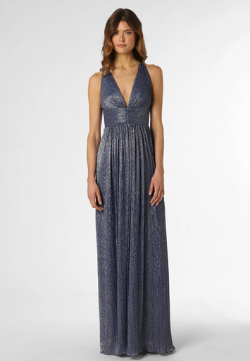 [C03135] Robe Maxi Bleue - T34 - C03135