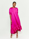MAISON GUILLEMETTE - Robe Midi T42- LEANDRE - Rose Podium - C03144